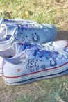 Custom converses personnalisées mariage homme et femme